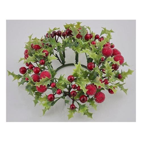 Edg Corona Natale Agrifoglio (18cm) 680968 74