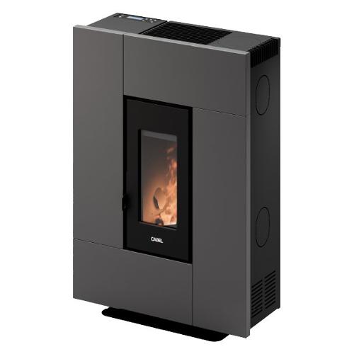 Cadel Stufa pellet 6,9kW GRACE 7 T2 Antracite 5 stelle Classe A+ 7025073