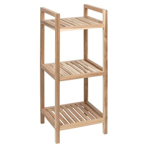 Wenko ACINA Scaffale arredo Acacia (35cm) Mobile KIT