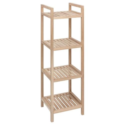 Wenko ACINA Scaffale arredo Acacia (35cm) Mobile KIT