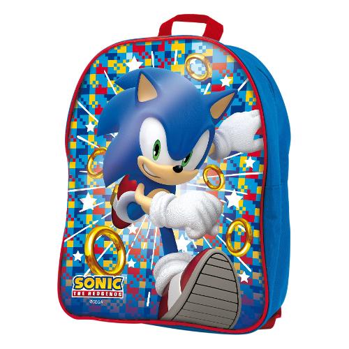 Lisciani Zainetto small 2 in 1 con gicohi carte SONIC (25x11x31cm) 104536