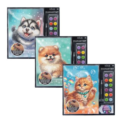 Nice Quadro mosaico Level Up Crystal #12 DIAMANTINY Assortito 96612