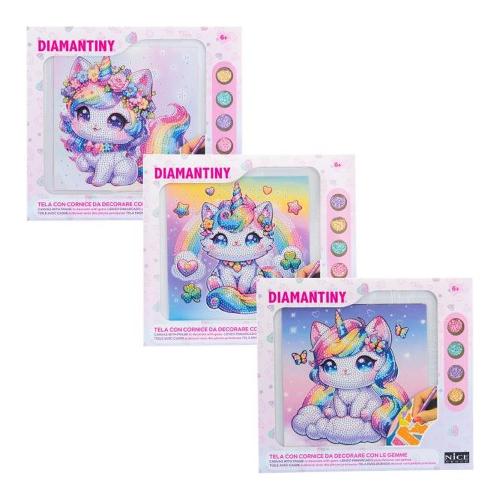 Nice Kawaii Unicorn quadretto mosaico DIAMANTINY Assortito 90040
