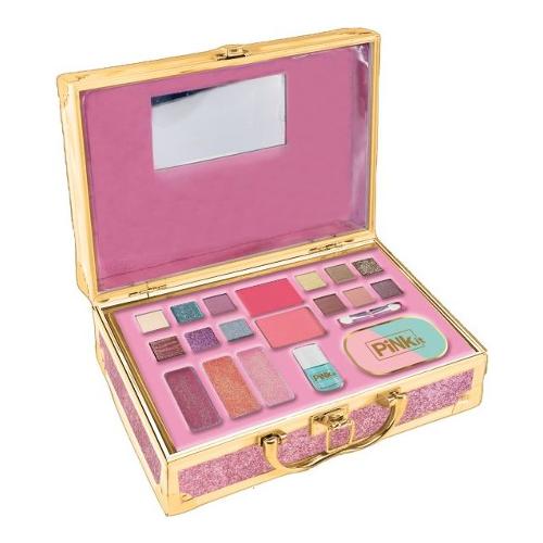 Nice Make up travel case valigetta metallo PINK.IT 40071