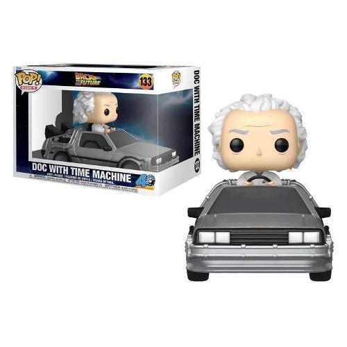 Funko POP RIDES Back To The Future Doc With Time Machine 133 86449