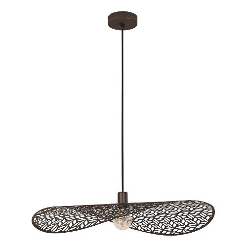 Eglo Sospensione SWABY Bronzo (80x80x200cm) 44167 1 luce - E27 - 60W