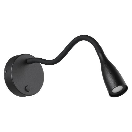 Eglo Applique OLIVANDINO Nero (43x11cm) 901818 1 luce - LED - 3,8W