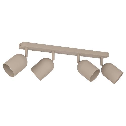Eglo Set faretti spot TILSTON Sabbia (58x8x20,5cm) 44164 4 luci - E14 - 160W