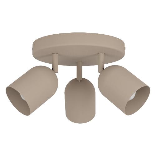 Eglo Set faretti spot TILSTON Sabbia (25x25x21cm) 44163 3 luci - E14 - 120W