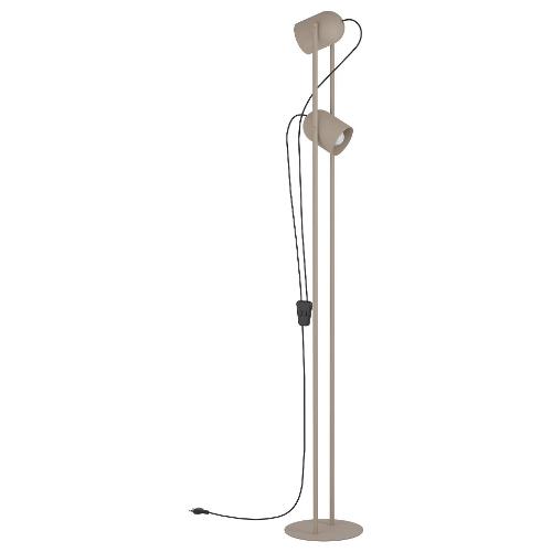 Eglo Lampada da terra TILSTON Sabbia 44166 (12,5x13x142,5cm) 2 luci - E14 - 16W