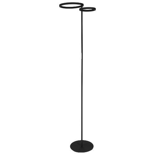 Eglo Lampada da terra CASTELPOTO 1 Nero e Bianco 901974 (43x30x180cm) 2 luci - LED - 28W