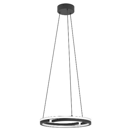 Eglo Sospensione MEZZOMONTE Nero e Bianco (48x48x110cm) 901822 2 luci - LED - 40W