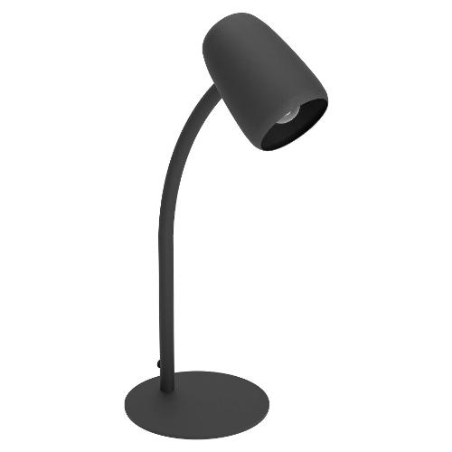 Eglo Lampada tavolo CARLO Nero (15x8,5x46cm) 901828 1 luce - E14 - 18W
