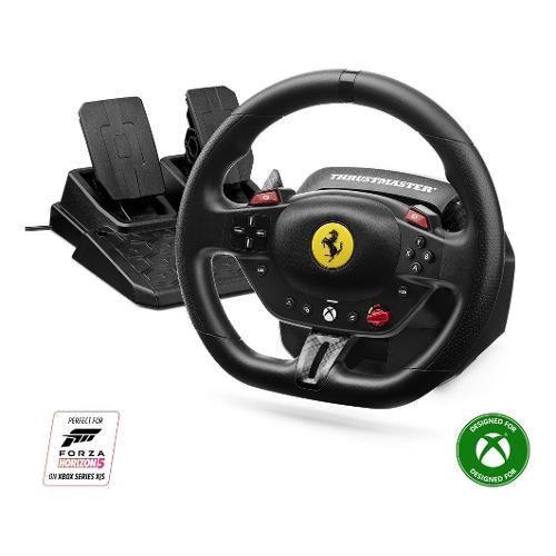 Thrustmaster Volante e pedaliera simulatore guida FERRARI T98 296 GTS Black 4460297