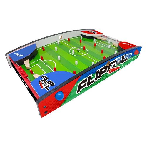 Mandelli Calciobalilla Flipper curvo da tavolo (51x34x9cm) aste assenti SPORT ONE 706200496
