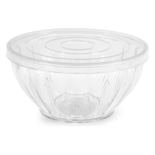 H&H Insalatiera Plastica (17cm) con coperchio Trasparente 9952517
