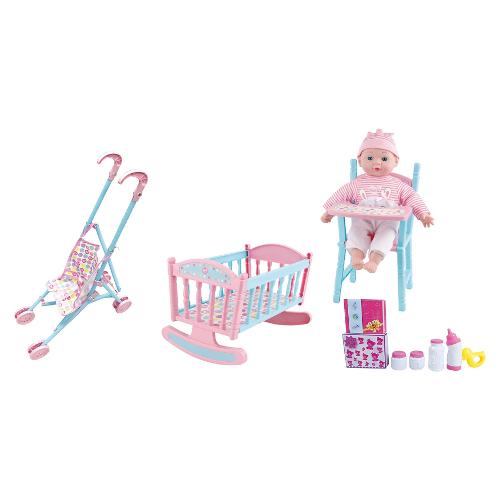 Ods Set bambola Set Baby trio  BALÙ Assortito 43007