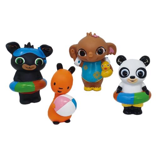 Ods Set 4 personaggi Pvc spruzza acqua (10cm) BING 48700
