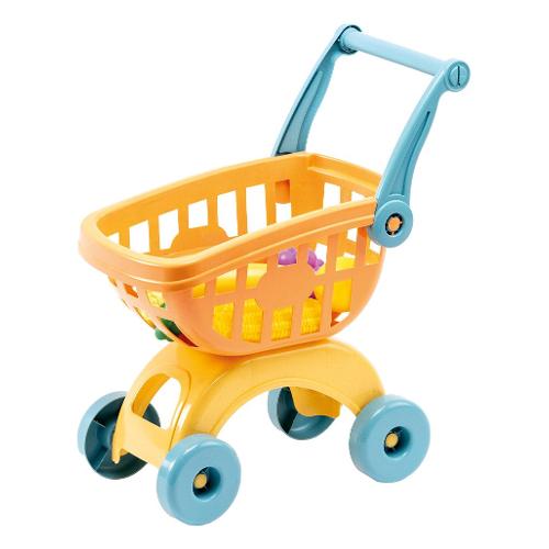 Ods Carrello spesa giocattolo Junior De Luxe con accessori (33x19,5x41,5cm) MAISONELLE BIO Giallo 53017