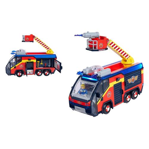 Simba Camion Jupiter con Sam luci e suoni (32cm) SAM IL POMPIERE 109252595038