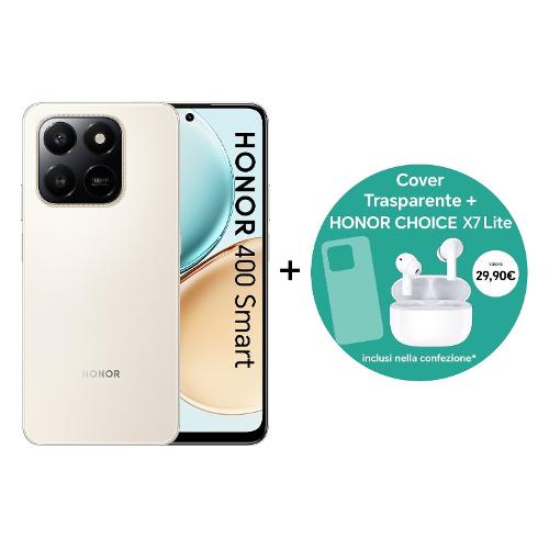 Honor Smartphone 6,77" 400 SMART Bundle X7 Lite 5G Desert gold ( 256GB Ram 8GB 6500mAh ) BNDH400SGX7LC