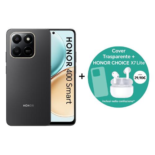 Honor Smartphone 6,77" 400 SMART Bundle X7 Lite 5G Velvet black ( 256GB Ram 8GB 6500mAh ) BNDH400SBX7LC