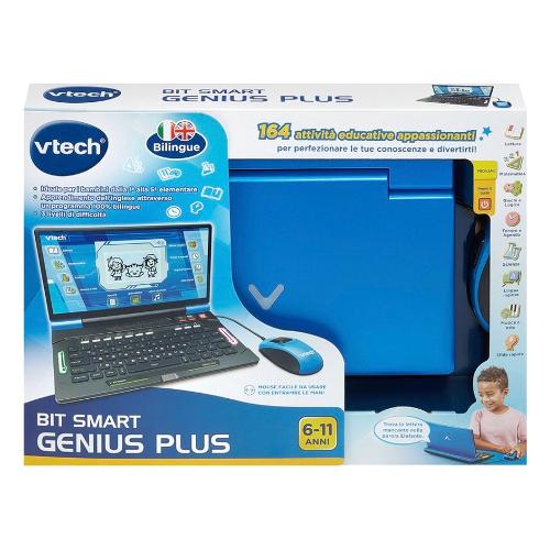 VTech Electronics Gioco educativo Computer Bit smart Genius plus 6-11a Blu e Nero 581249