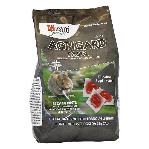 Zapi Esca Agrigard Stermibrom HC PT14 rodenticida topicida in pasta busta 1,53 kg (102 pz) 104920