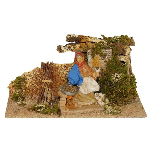 Euromarchi Cuoco con movimento (24x15x16cm) FP2504