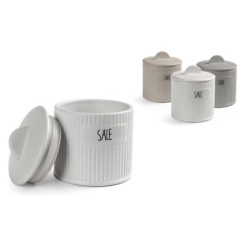 Gicos Barattolo ceramica (12x14cm) BELLINTAVOLA Sale Assortito 916342