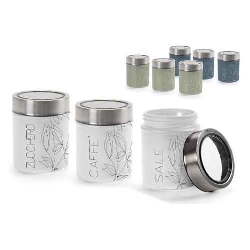 Gicos Set barattoli Sale, Zucchero e Caffè (650ml) UTILISSIMI Assortito 918698