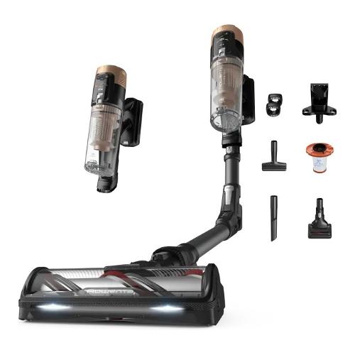 Rowenta Scopa elettrica batteria X FORCE FLEX 14.80 Animal Care Black e Gold RH9B74WO