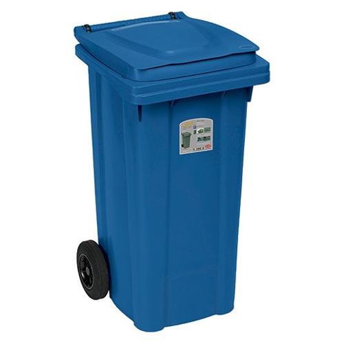 Stefanplast Bidone carellato (120Lt) URBAN ECO SYSTEM Blu 25698