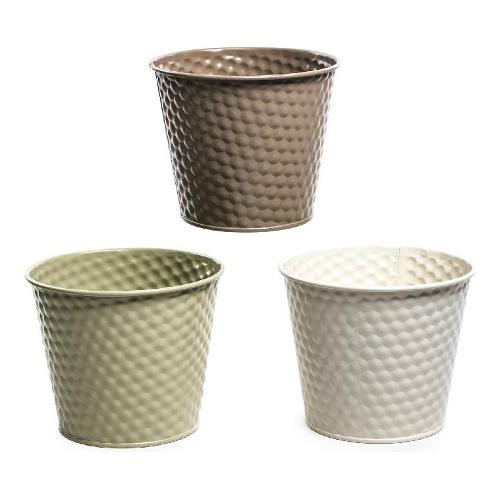 Mercury Vaso piante tondo assortito (13x11 cm) 00774
