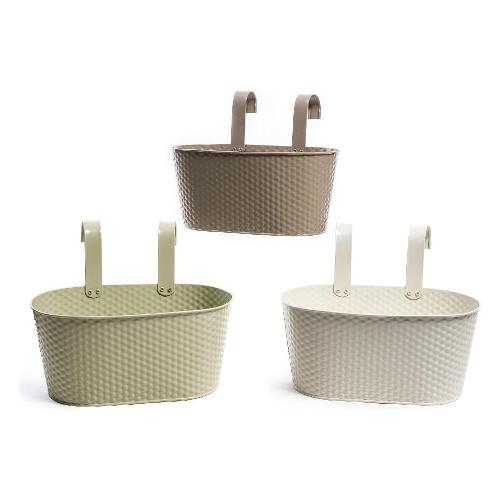 Mercury Vaso balconetta appendibile con ganci assortito (28x22x22 cm) 00880