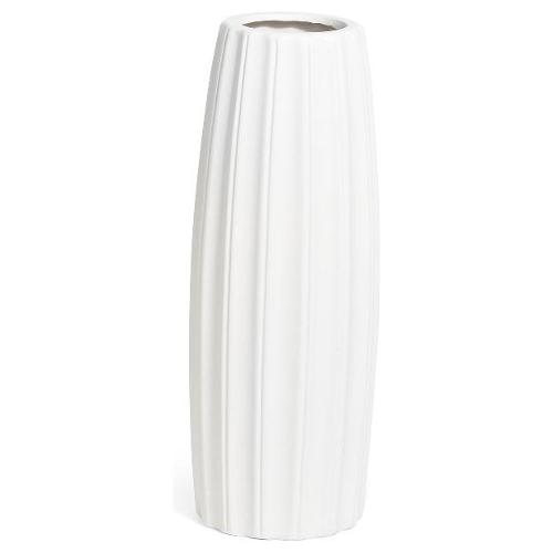 Mercury Vaso Ceramica (16x60cm) Bianco 03195