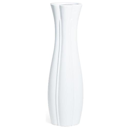 Mercury Vaso Ceramica (13x45cm) Bianco 03188