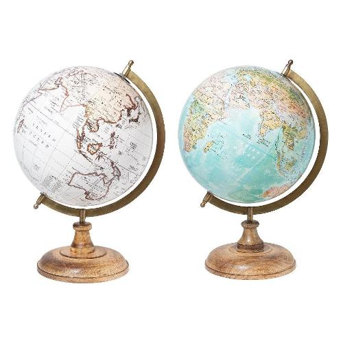 Mercury Mappamondo da arredamento (23x20x27cm) Assortito 47669