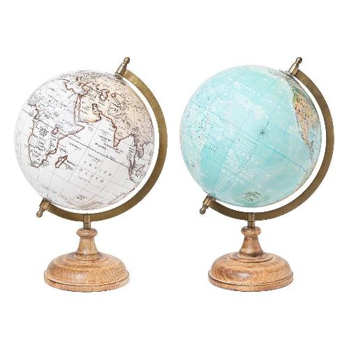 Mercury Mappamondo da arredamento (28x25x38cm) Assortito 47676