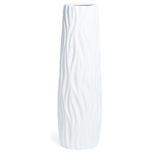 Mercury Vaso Ceramica (13x45cm) Bianco 03157