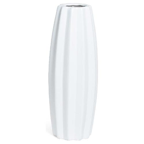 Mercury Vaso Ceramica (11x30cm) Bianco 03089