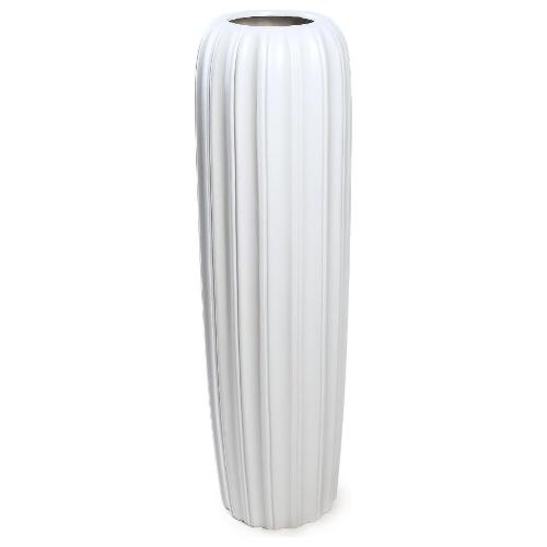Mercury Vaso Ceramica (16x60cm) Bianco 03133