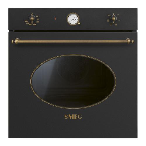 Smeg Forno incasso (70Lt) COLONIALE SF68C1AO Antracite classe A (L60cm)