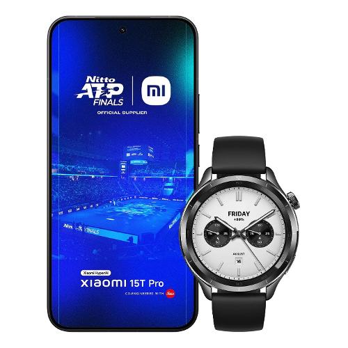 Xiaomi Smartphone 6,83" 15T PRO Bundle Watch S4 5G Black ( 512GB Ram 12GB 5500mAh ) MZB0KXFTW