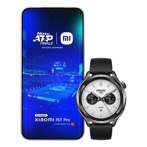 Xiaomi Smartphone 6,83" 15T PRO Bundle Watch S4 5G Gray ( 512GB Ram 12GB 5500mAh ) MZB0KWGTW