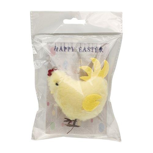 Creare Italia Decoro Gallo Happy Easter appendibile Giallo (11 cm) 38572