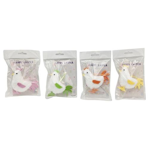 Creare Italia Decoro Gallina Happy Easter appendibile Assortito (11 cm) 38573