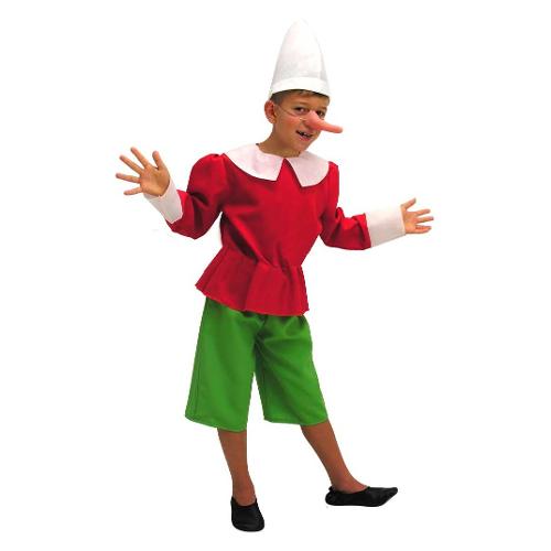 Carnival Toys Costume carnevale Pinocchio taglia bambino Assortito taglia Unica 63355