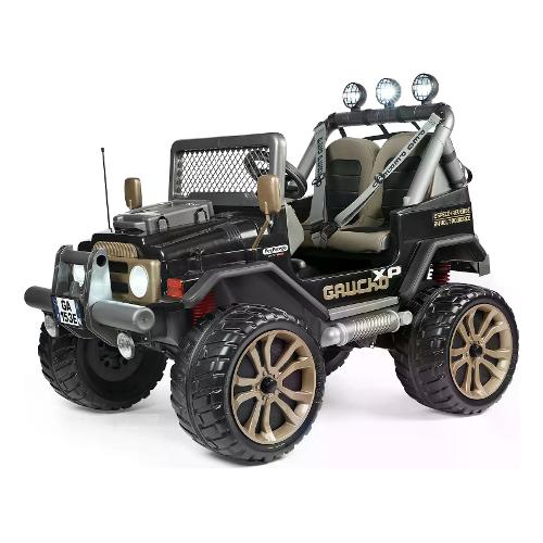 Peg Perego Auto elettrica Gaucho Xp 24V 8Ah Lithium (131x90cm) Nero IGOD0555
