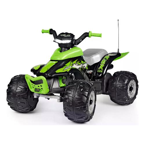 Peg Perego Moto Quad Corral T Rex 12V 8Ah  Lithium (99,5cm) Verde e Nero IGOR0100